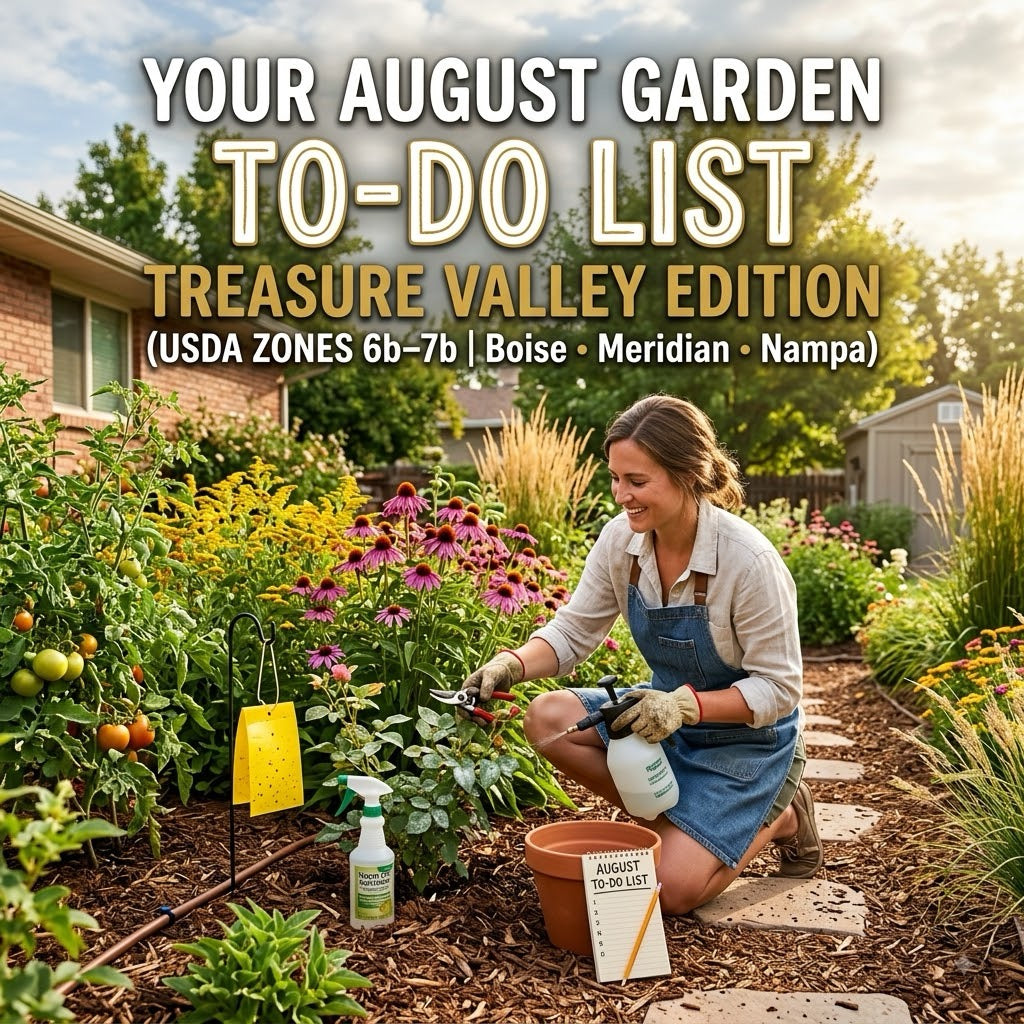 Your August Garden To-Do List: Treasure Valley Edition (USDA Zones 6b–7b)