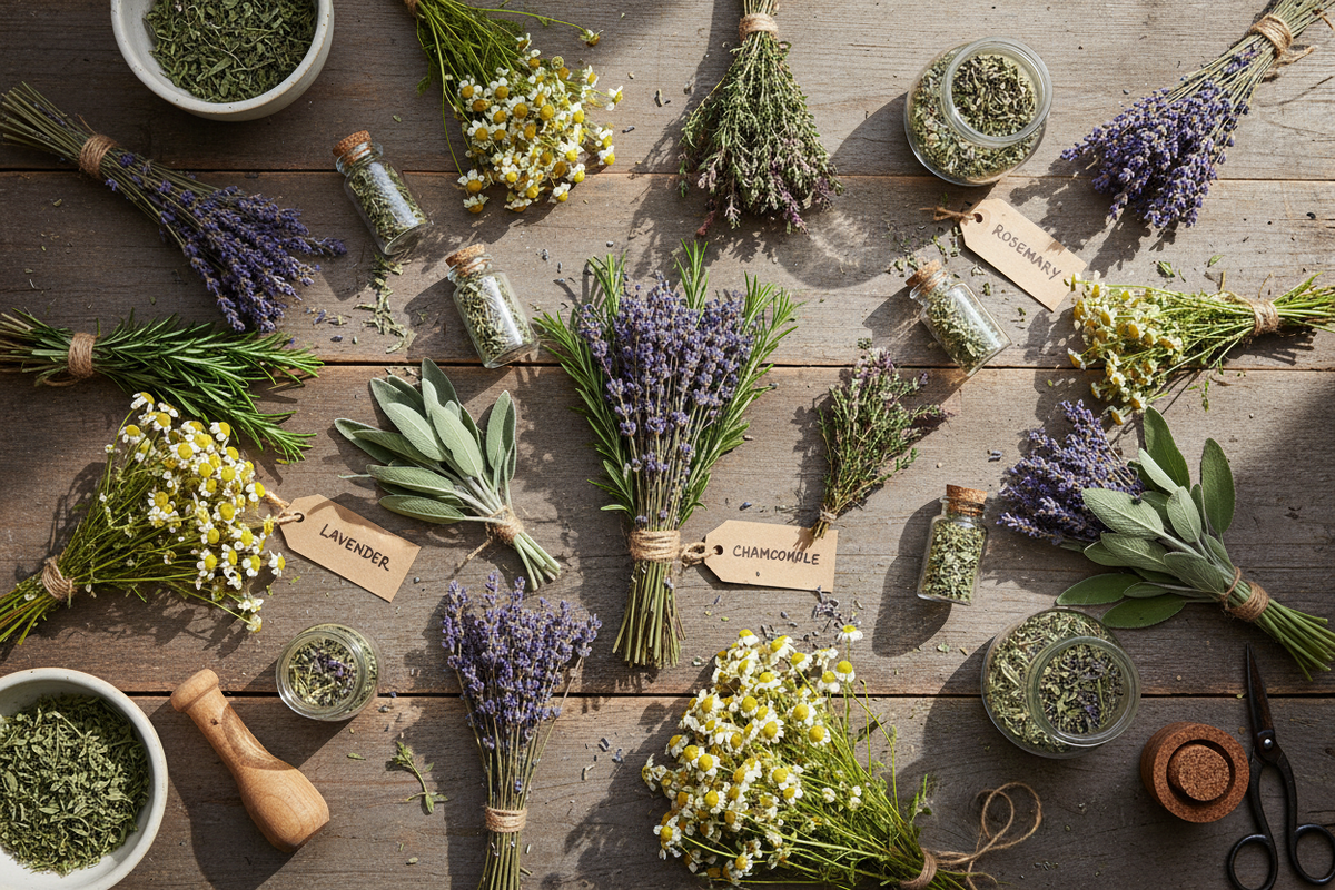 Herbs, Freeze Dried, Dehydrated, and Fresh
