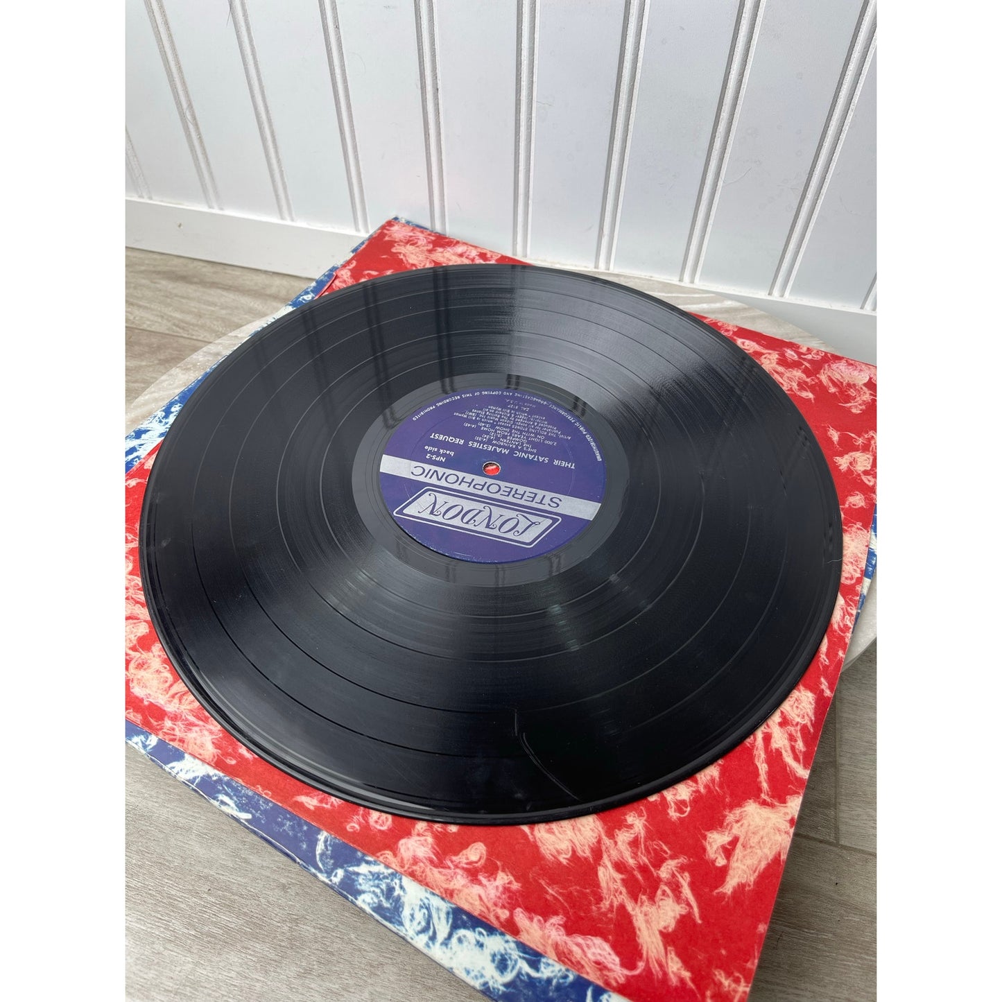 Rolling Stones Their Satanic Majesties Request LP 1967 1st Press 3D -1W Vintage