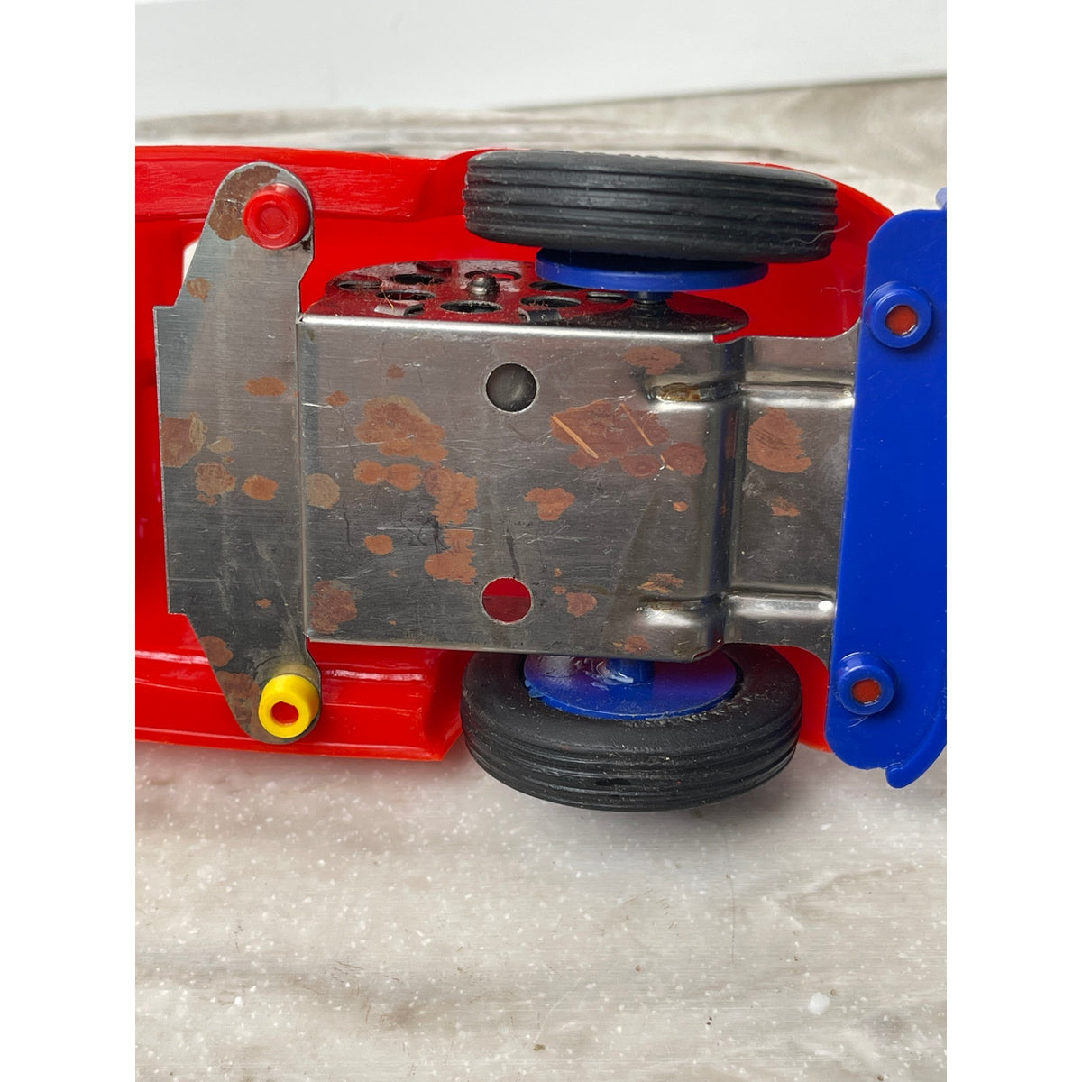 Nosco Vizy Vee 8 Visible V8 Engine Friction Race Car 1950s Red No 6564  Vintage