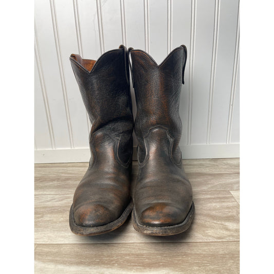 Boots Roper Size 8 BF Goodrich Steerhide 660 Combination Last USA Brown VTG