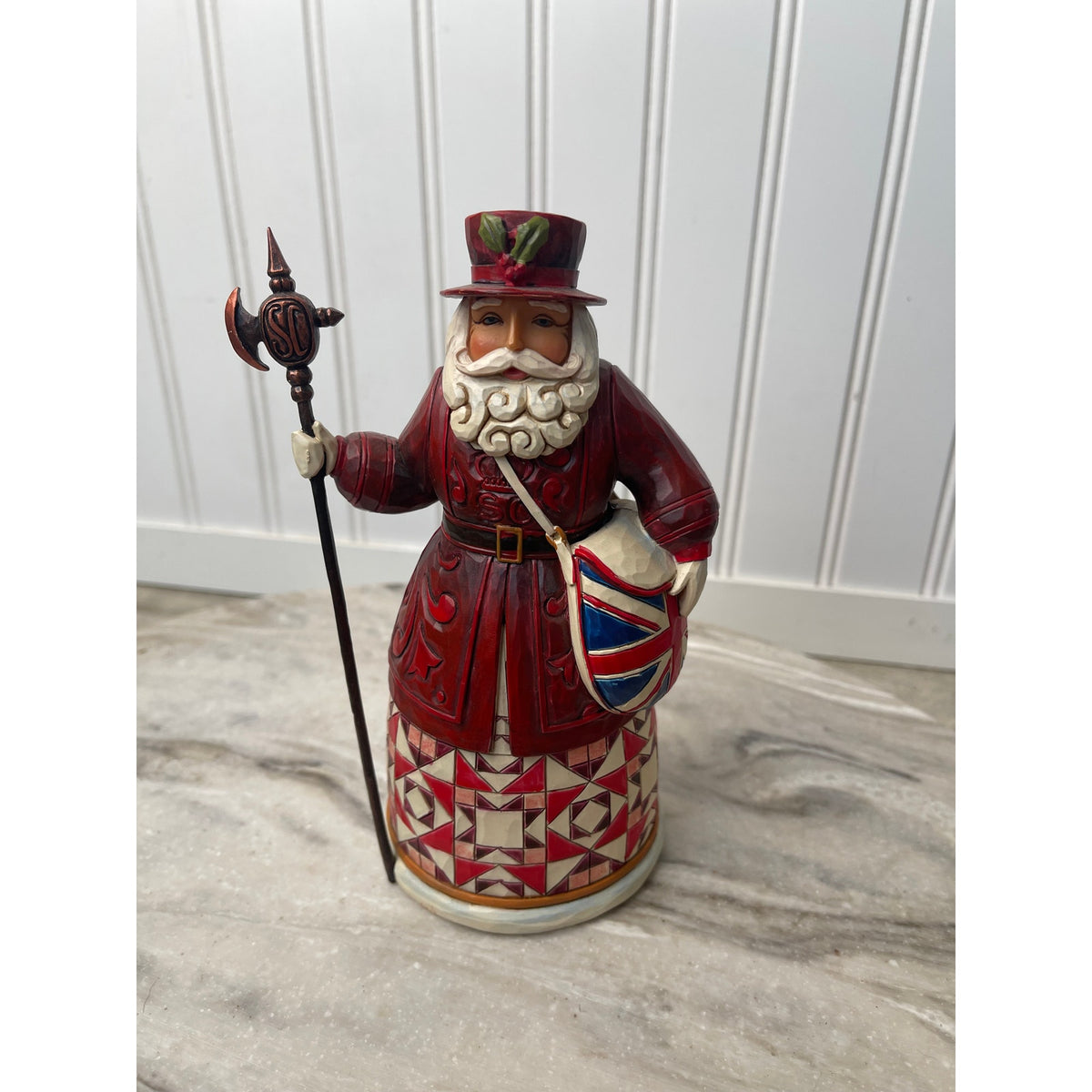 Santa Jim Shore Heartwood Creek Father Christmas Grants Winter Wish 2010 Rare
