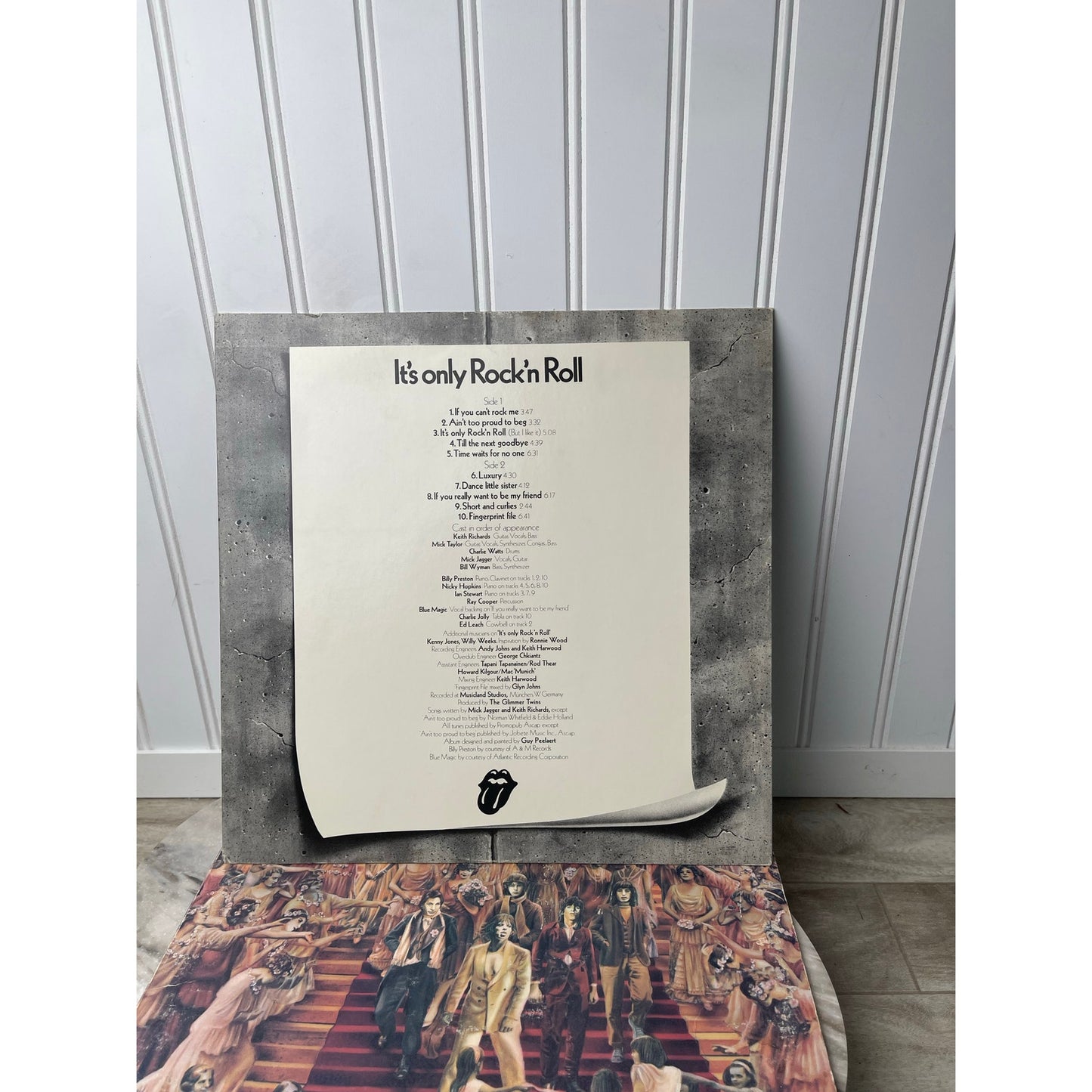 Rolling Stones It's Only Rock 'n Roll Vinyl LP 1974 COC 79101 PR Presswell