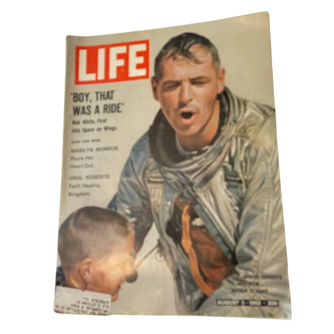 Life Magazine August 3 1962 Hydrofoil Boat Cover Boy That Was A Ride Vintage