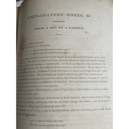George Marshall Epistles in Verse Wood Engravings 1812 Newcastle Binding Antique