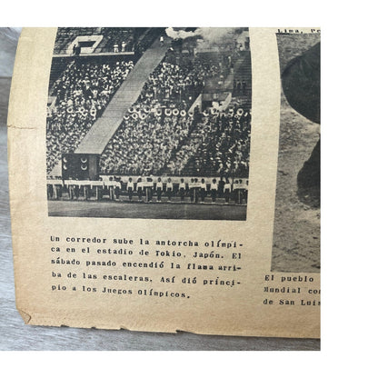 Noticias para Ud Oct 14 1964 Oswald Kennedy JFK Newspaper Spanish VTG History