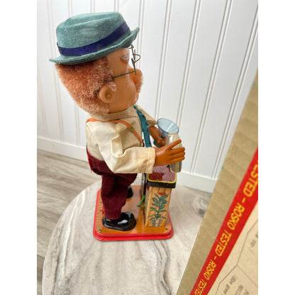 Toy Rosko Charley Weaver Bartender Battery Op Toy Original Box 1960s Vintage