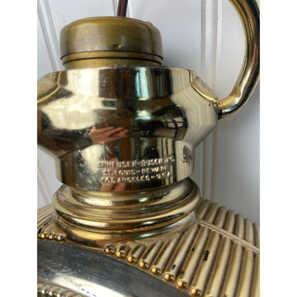 Budweiser Vintage Rotating Pocket Watch Lighted Beer Sign Working Anheuser Busch