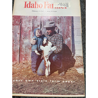 Magazines Idaho Farmer 1967 Lot of 4 Agriculture Ad Tractor History Ephemera VTG