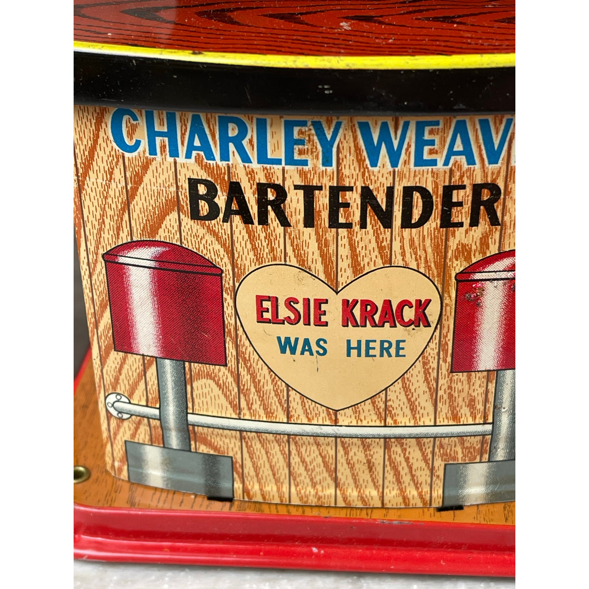 Toy Rosko Charley Weaver Bartender Battery Op Toy Original Box 1960s Vintage