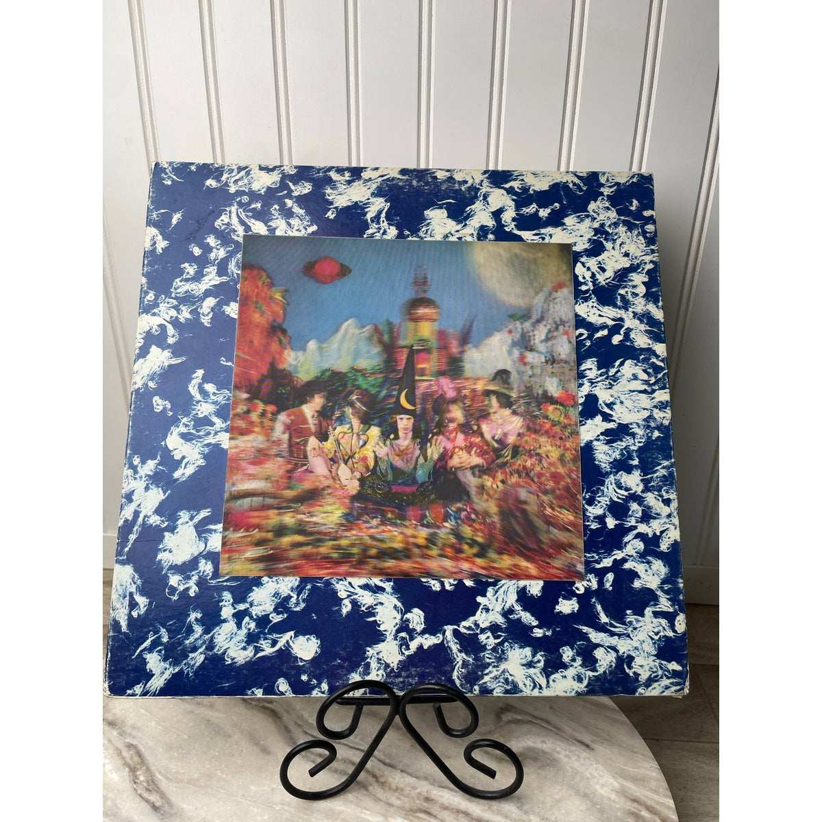 Rolling Stones Their Satanic Majesties Request LP 1967 1st Press 3D -1W Vintage