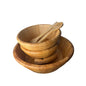 Stafford by Strata Group Wooden Salad Bowl Set Beehive 16 Inch Complete Set 1986