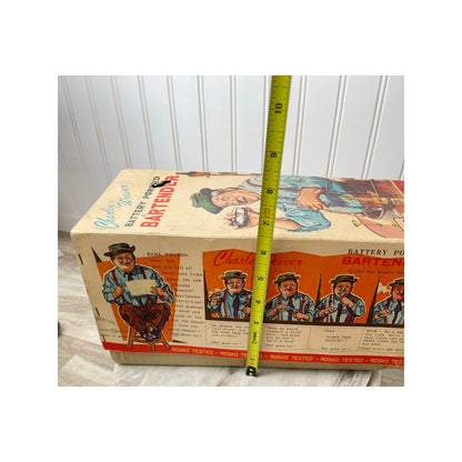 Toy Rosko Charley Weaver Bartender Battery Op Toy Original Box 1960s Vintage