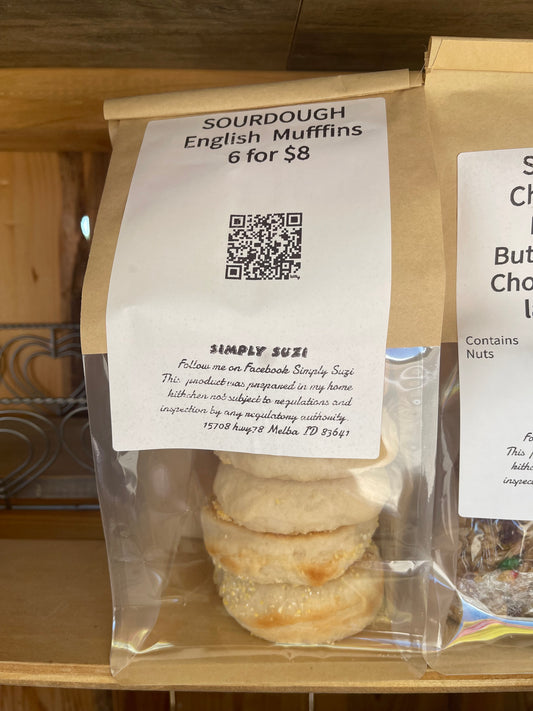 English Muffins 4 in a Bag