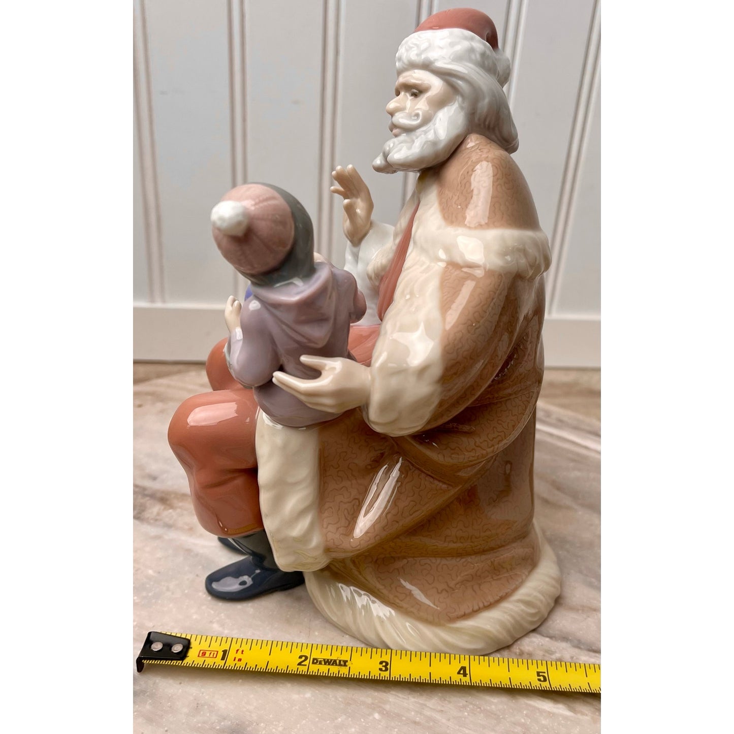 Lladró 5711 A Christmas Wish Santa Claus Figurine 7.5" Retired 1990 w/ Box Mint