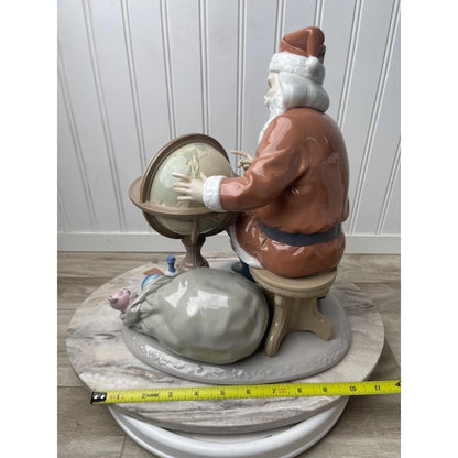 Lladro Christmas Journey 1813 Santa Globe Limited Edition Figurine New Box