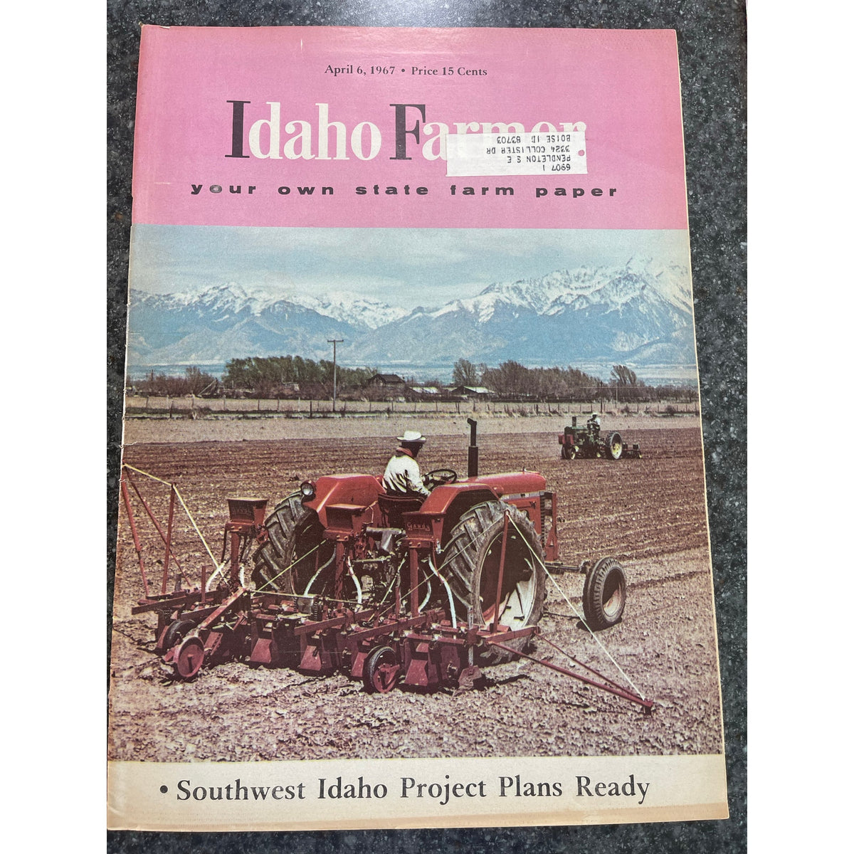 Magazines Idaho Farmer 1967 Lot of 4 Agriculture Ad Tractor History Ephemera VTG