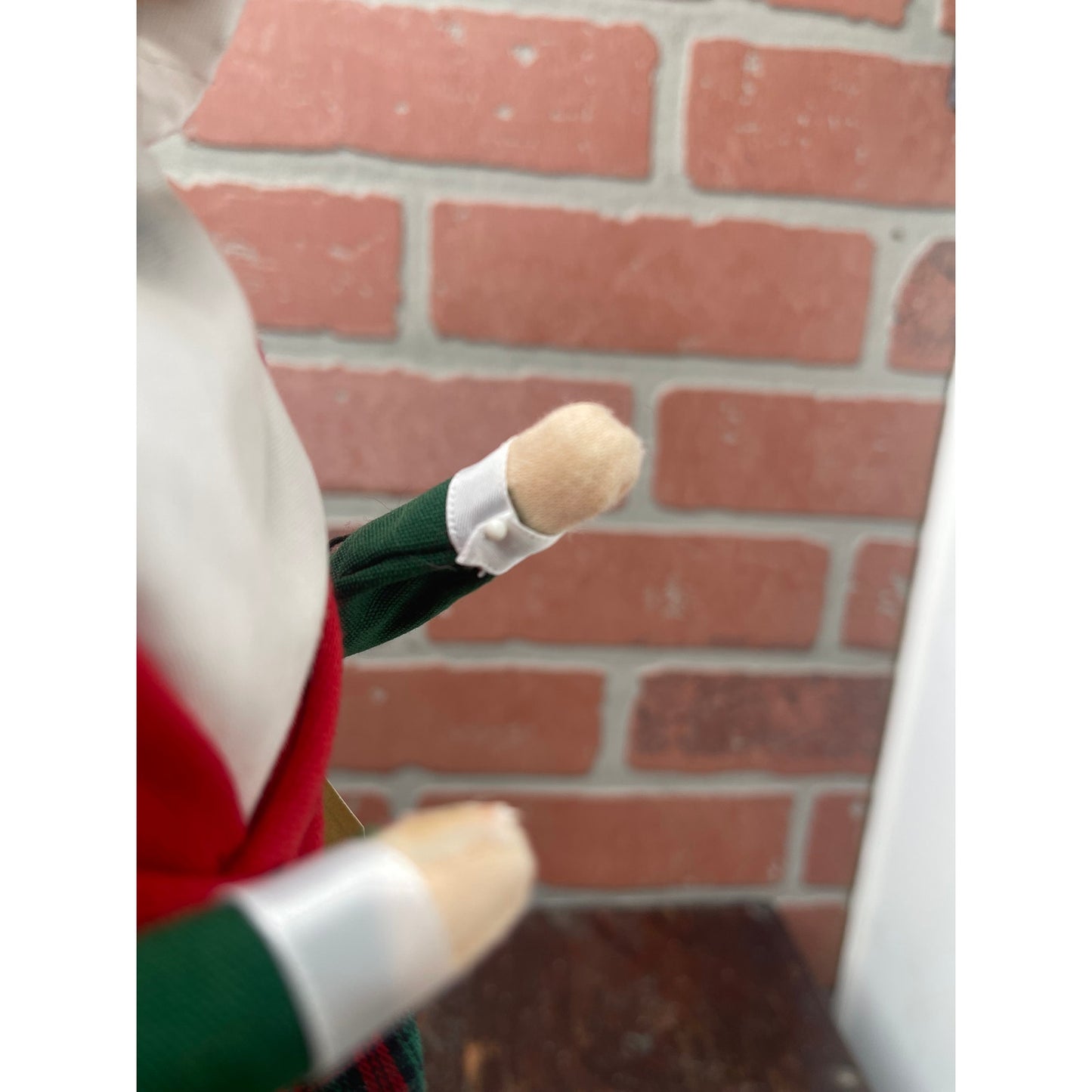 Byers Choice Mrs Cratchit Second Edition Caroler Doll Green Red Vintage 1996