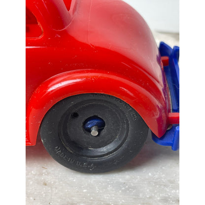 Nosco Vizy Vee 8 Visible V8 Engine Friction Race Car 1950s Red No 6564  Vintage