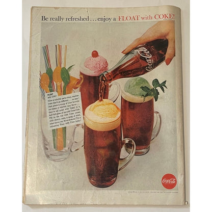 Saturday Evening Post August 27 60' Norman Rockwell Window Washer Art Linkletter