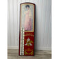 Budweiser VTG George Nathan Wood Thermometer Sign 24" King of Beers Bar Decor