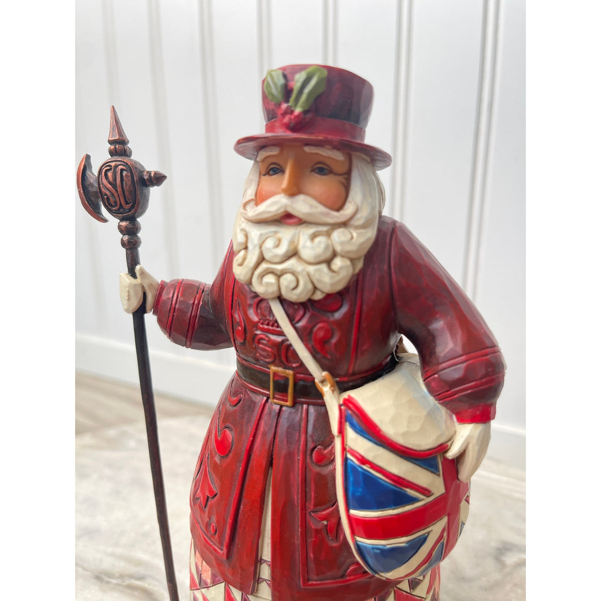 Santa Jim Shore Heartwood Creek Father Christmas Grants Winter Wish 2010 Rare